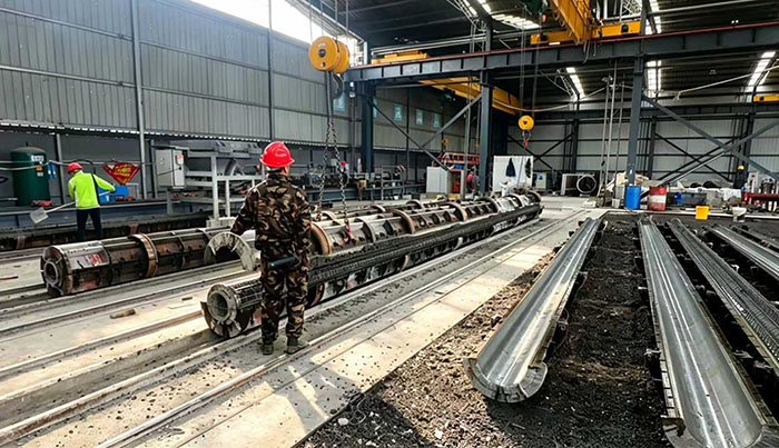科尼樂60m3/h 成套預(yù)制混凝土攪拌站 — 專為C60電線桿生產(chǎn)打造